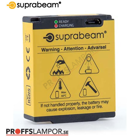 Tillbehr Batteri Suprabeam 2800 mAh - USB