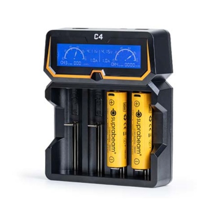 Tillbehör batteriladdare Suprabeam C4 Multi Charger Tillbehör batteriladdare Suprabeam C4 Multi Charger