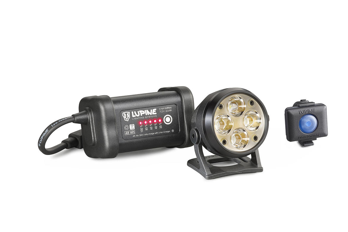 Hjälmlampa Lupine Wilma R 7