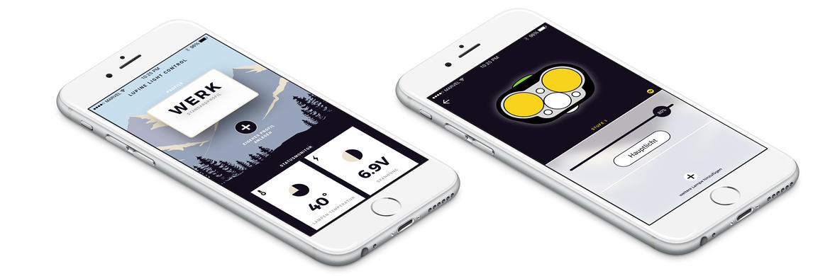 Pannlampa Lupine Blika RX app