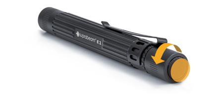 Suprabeam ficklampa E1