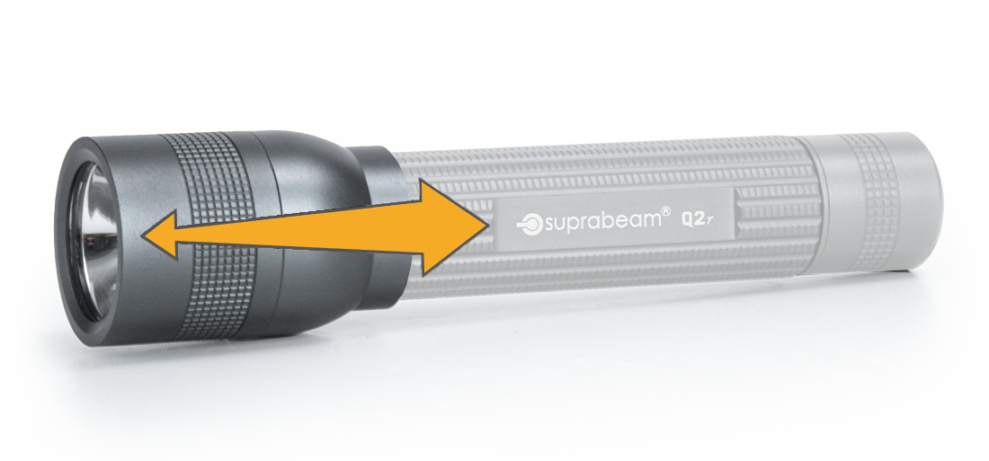 Suprabeam ficklampa Q2r