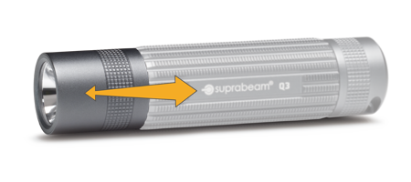 Suprabeam ficklampa Q3