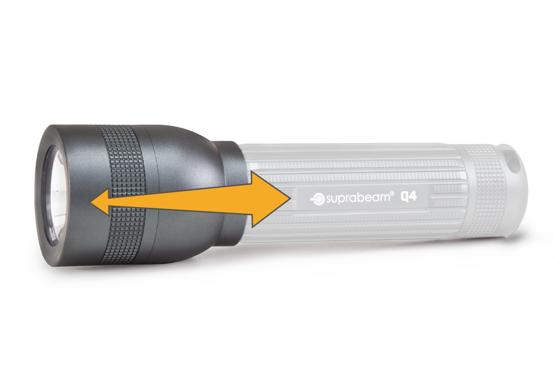 Suprabeam ficklampa Q4