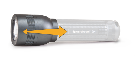 Suprabeam ficklampa Q4