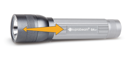 Suprabeam ficklampa Q4xr