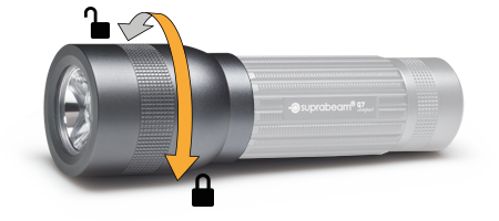 Suprabeam ficklampa Q7compact