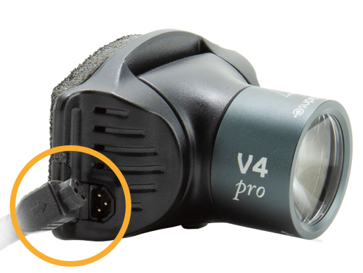 Suprabeam pannlampa V4pro rechargeable